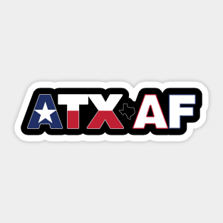 Austin TX AF Sticker